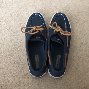 Navy Sperry Topsiders